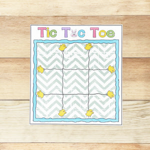 “Tic Tac Toe” Printable Easter Game