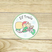 Load image into Gallery viewer, PRINTABLE Christmas Gift Tag &quot;Elf Treats&quot; (Printable Christmas Treat Tag and Gift Idea)
