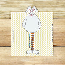 Load image into Gallery viewer, &quot;Fat Bunny&quot; Printable Easter Candy Bar Wrapper
