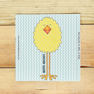"Fluffy Chick" Printable Easter Candy Bar Wrapper