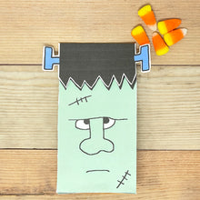 Load image into Gallery viewer, &quot;Frank&quot; Printable Halloween Goody Bag
