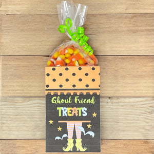 "Ghoulfriend Treats" Printable Halloween Goody Bag
