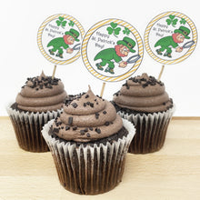 Load image into Gallery viewer, &quot;Happy St. Patrick&#39;s Day&quot; Printable St. Patrick&#39;s Day Food Label
