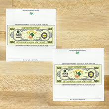 Load image into Gallery viewer, PRINTABLE St Patrick&#39;s Day Candy Wrapper &quot;In Leprechauns We Trust&quot; (Printable St Patrick&#39;s Treat Holder for Kids!)
