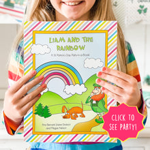 Load image into Gallery viewer, &quot;Liam and the Rainbow&quot; PRINTABLE Party-in-a-Book
