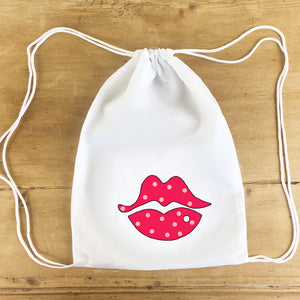 "Lips" Party Tote Bag 4/$15