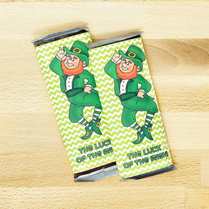 “The Luck of the Irish” Printable St. Patrick's Day Candy Wrapper