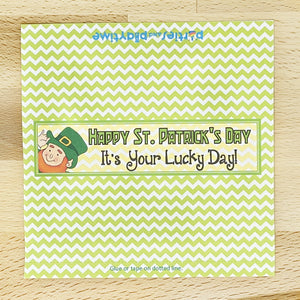 "Lucky Day" Printable St. Patrick's Day Candy Bar Wrapper