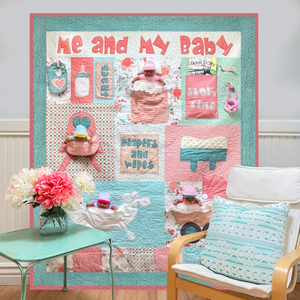 Baby Doll Kid's Quilt Pattern "Me and My Baby" (Baby Doll Quilt for Little Girls)