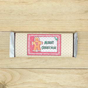 "Merry Christmas" Printable Christmas Candy Bar Wrapper
