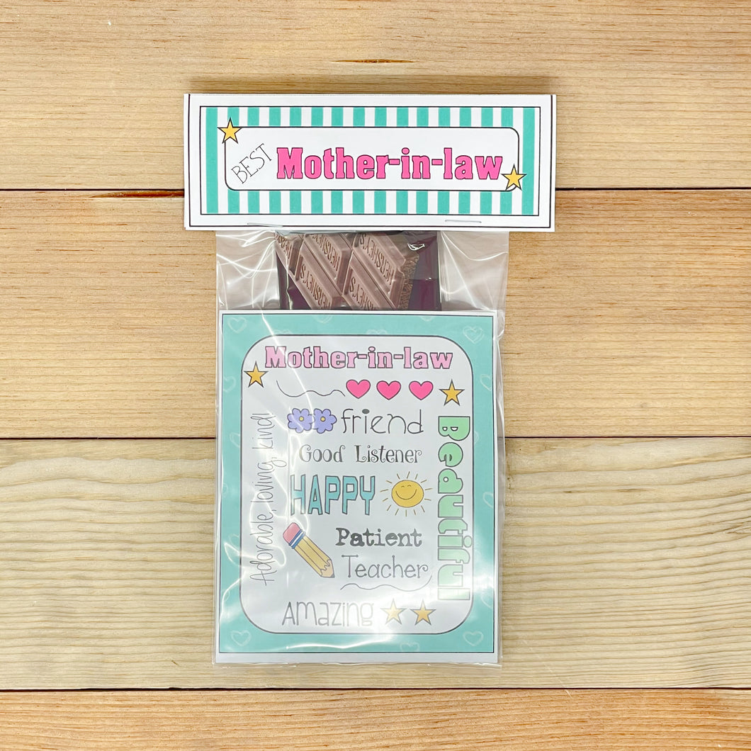 PRINTABLE Mother's Day Treat Holder 