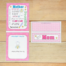 Load image into Gallery viewer, PRINTABLE Mother&#39;s Day Treat Holder &quot;Best Mom&quot; (Printable Mother&#39;s Day Treat Tag!)
