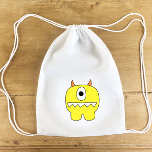 "Yellow Monster" Party Tote Bag 4/$15