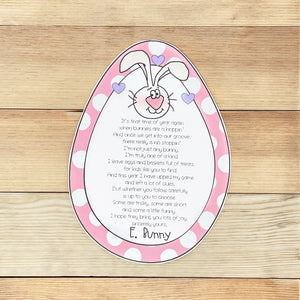 “Notes from the E. Bunny” Printable Easter Treasure Hunt