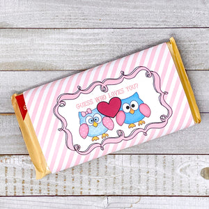 "Guess Who" Printable Valentine's Candy Wrapper