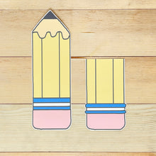 Load image into Gallery viewer, &quot;Pencil&quot; Printable Back-to-School Candy Bar Pocket
