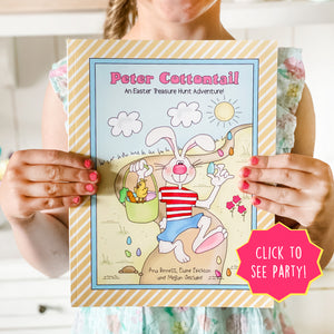 "Peter Cottontail" Party-in-a-Book