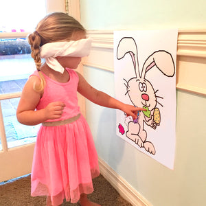 “Pin the Tail on Peter Rabbit" Printable Easter Game