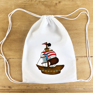"Pirate Ship" Party Tote Bag 4/$15