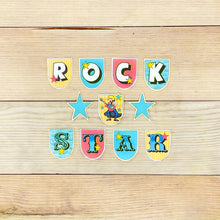 Load image into Gallery viewer, &quot;Rock Star (Boy)&quot; Printable Birthday Banner
