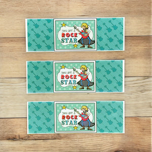 "Rock Star (Boy)" Printable Birthday Package (Full Party)