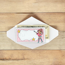 Load image into Gallery viewer, &quot;Rock Star (Girl)&quot; Printable Birthday Money Pocket
