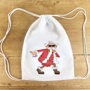 "Naughty Santa" Party Tote Bag 4/$15