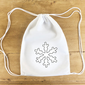 "Snowflake" Party Tote Bag 4/$15