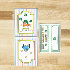 PRINTABLE St Patrick's Day Candy Pocket "Happy St. Patrick's Day" (Printable St Patrick's Treat Holder for Kids!)