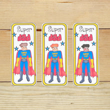 Load image into Gallery viewer, &quot;Super Dad&quot; Printable Candy Topper
