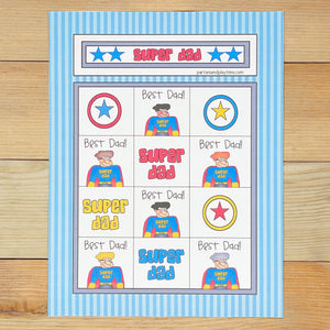 "Super Dad!” Printable Game