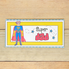 Load image into Gallery viewer, &quot;Super Dad&quot; Printable Father&#39;s Day Money Pocket

