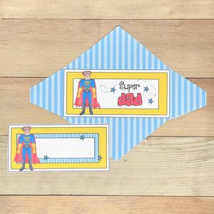"Super Dad" Printable Father's Day Money Pocket