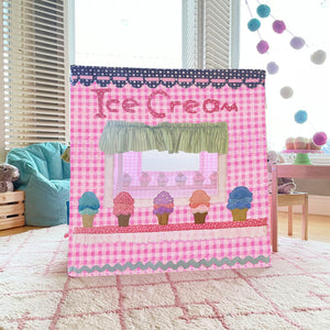 Playhouse Pattern "Sweet Shop" (Sweet Shop Playhouse for Little Kids! *Pattern for Card Table Playhouse*)