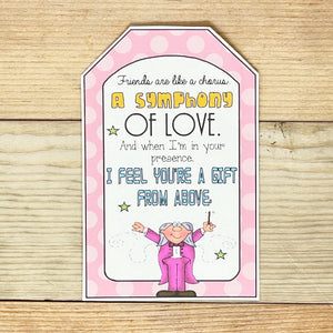 "Symphony of Love” Printable Candy Saying