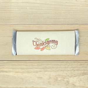PRINTABLE Thanksgiving Candy Bar Wrappers "Happy Thanksgiving" (Printable Thanksgiving Treat Holder and Gift Idea for Kids!)