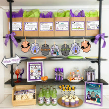 Load image into Gallery viewer, PRINTABLE Halloween Party-in-a-Book™ &quot;Witch&#39;s Brew&quot; (Halloween Treasure Hunt Activity Book for Kids)
